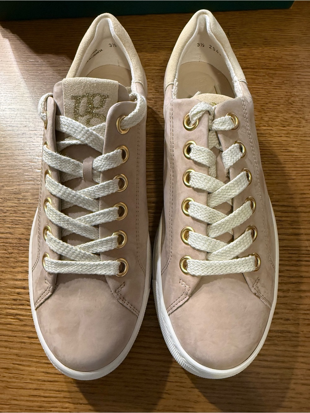 Paul Green Urban Sneaker Antelope Sand NIB Size 6